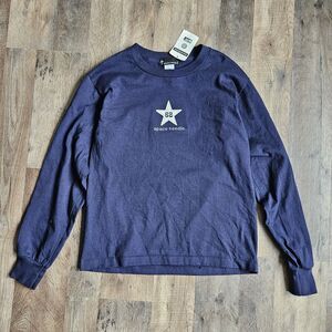 Vintage Youth L Jones & Mitchell Long Sleeve Crewneck shirt NWT Made In USA